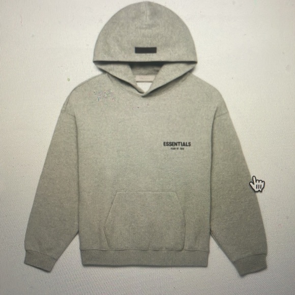 Essentials Other - Essentials Fear of God Oatmeal Hoodie XL